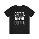 myHustleDNA Grit It. Unisex Jersey Short Sleeve Tee