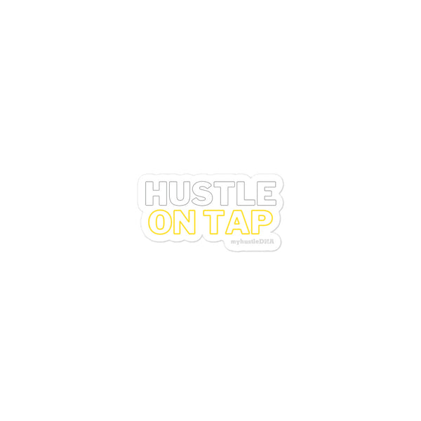 myHustleDNA Hustle On Tap Bubble-free stickers