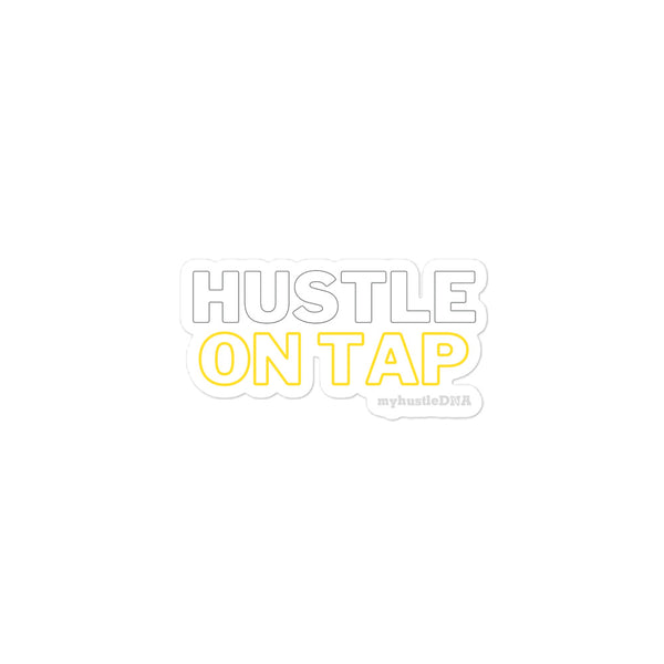 myHustleDNA Hustle On Tap Bubble-free stickers