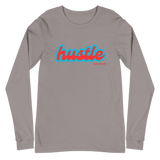 myHustleDNA Groovy Red LS Unisex Long Sleeve Tee