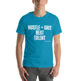 myHustleDNA Hustle + Grit Unisex t-shirt