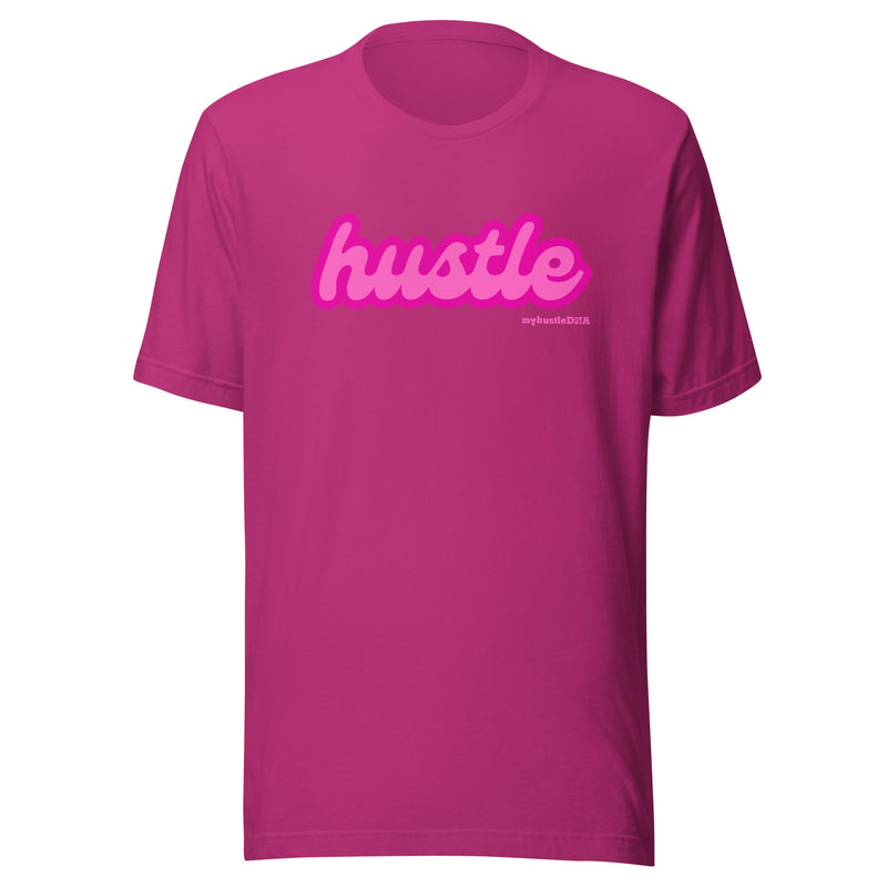 myHustleDNA Groovy Hustle Pink Unisex t-shirt