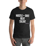 myHustleDNA Hustle + Grit Unisex t-shirt