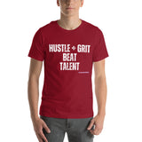 myHustleDNA Hustle + Grit Unisex t-shirt