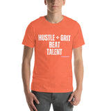 myHustleDNA Hustle + Grit Unisex t-shirt