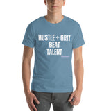 myHustleDNA Hustle + Grit Unisex t-shirt