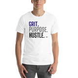 TheHustleHive Grit. Purpose. Unisex t-shirt Light